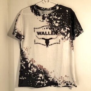 Wallen T-Shirt Womens M Cattle Skull-head Western